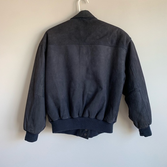 Vintage Leather Bomber [Rock Creek] Medium - Picture 4 of 8